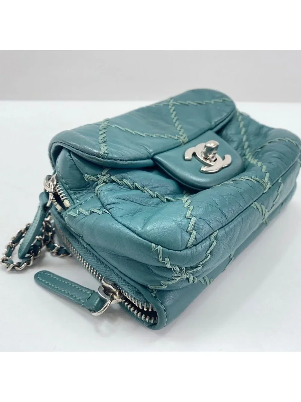 Chanel Shoulder Bag Green